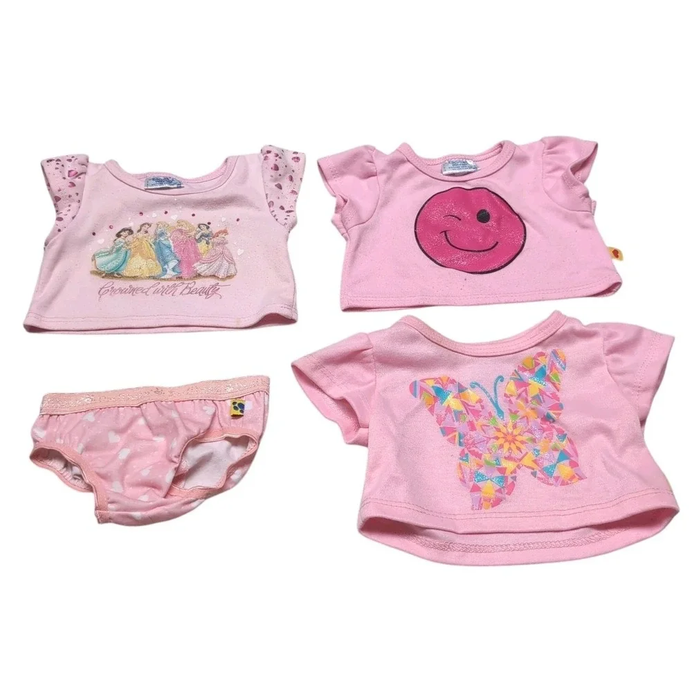 Build A Bear BAB Girl Clothes 20 pc Lot Clothing Shoes Outfits Accessories FAIR